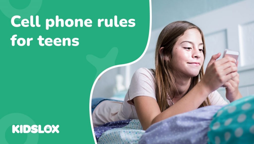Cell phone rules for teens