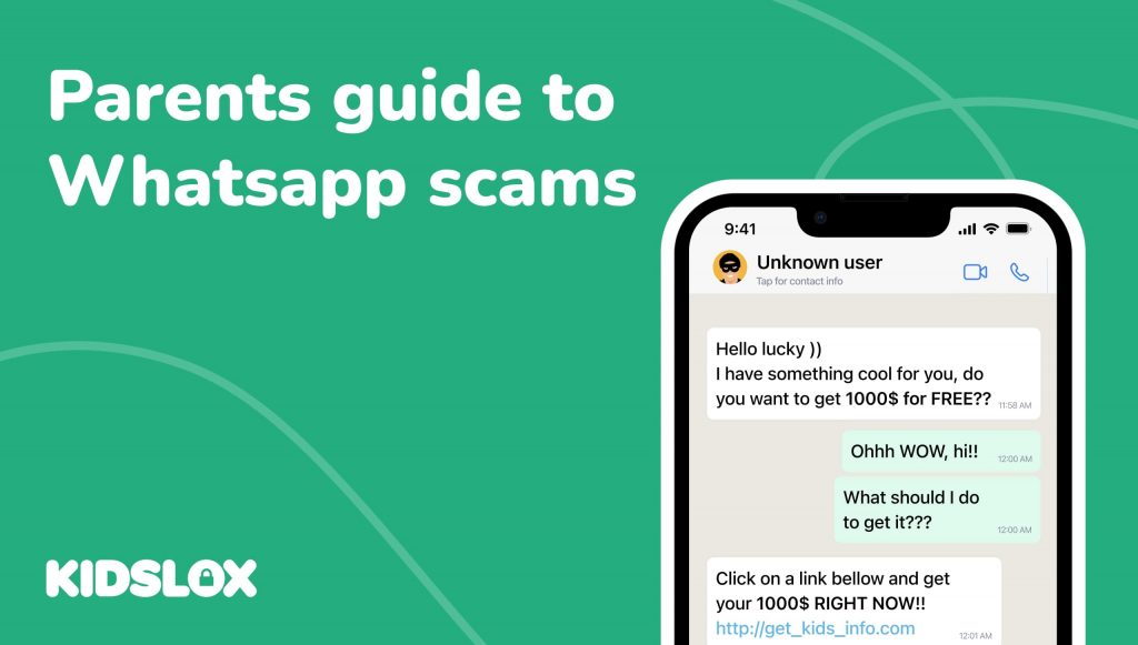 Parents guide to Whatsapp scams