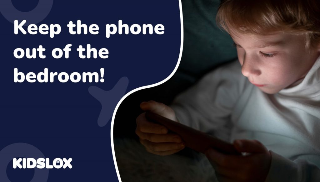 Keep the phone out of the bedroom!