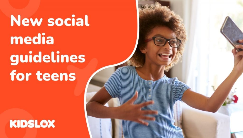 New social media guidelines for teens